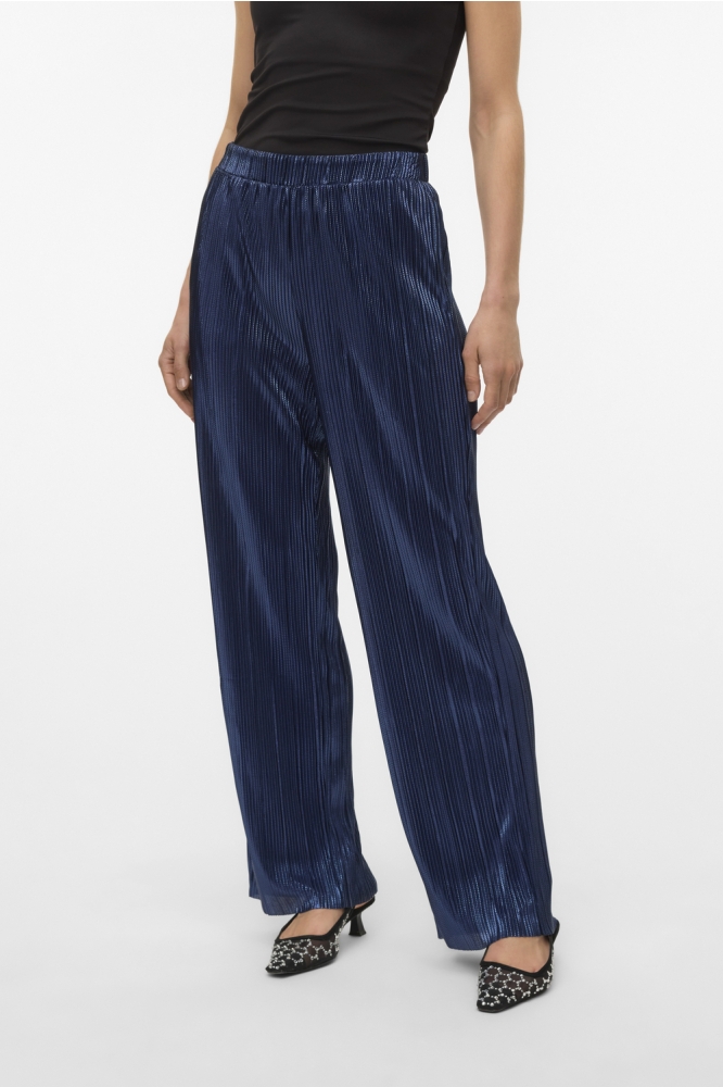 VMDUVI HW WIDE PANT JRS BTQ GA 10329787 NAVY BLAZER